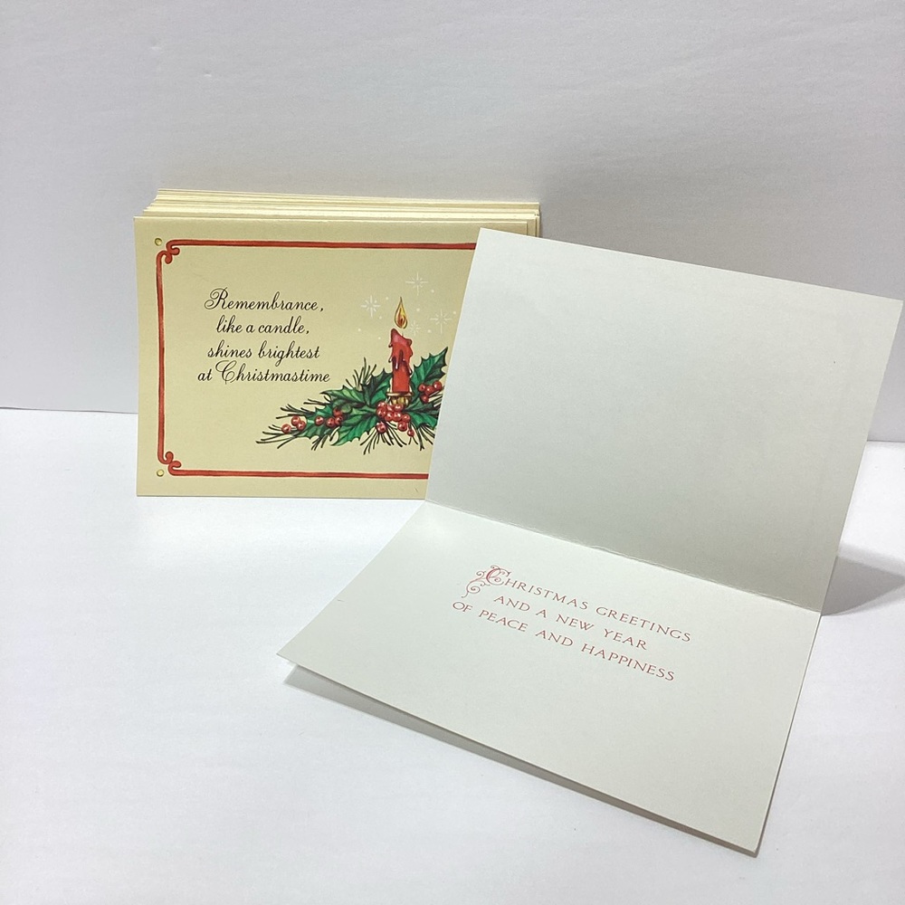 Holly Greetings By Sloane Publishing Boston Vintage Christmas Cards